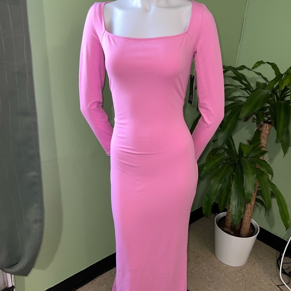 Wild Fable Pink Long Sleeve Dress